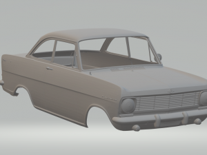 opel kadett 63 3D Print Model