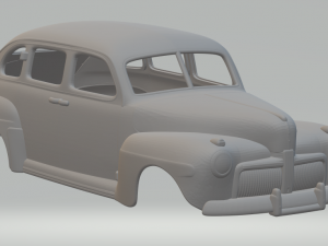 fordv8 super deluxe 42 Modelo de Impressão 3D