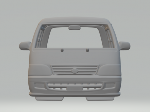 toyota hiace mk4 h100 Model Cetak 3D