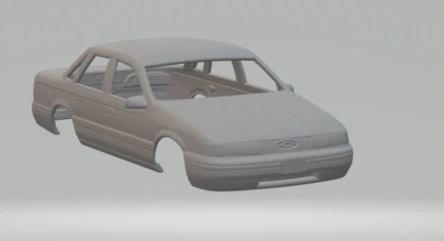 taurus 1992 3D Print Model .c4d .max .obj .3ds .fbx .stl .blend 