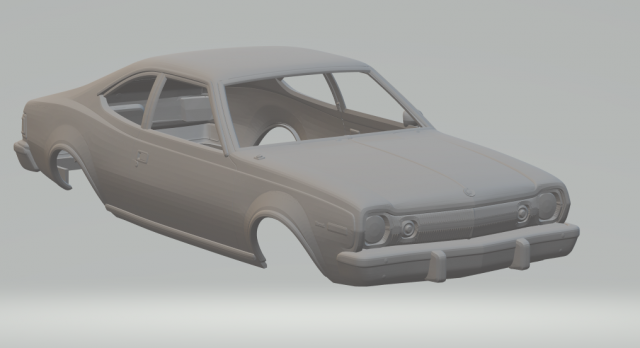 amc hornet Model Cetak 3D .c4d .max .obj .3ds .fbx .stl .blend 