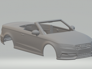 audi s3 cabriolet Modelo de impresión 3D