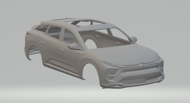 citron c5 x 3D 프린트 모델 .c4d .max .obj .3ds .fbx .stl .blend 