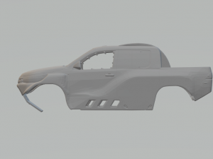 Toyota hilux dakar rally Modello di stampa 3D