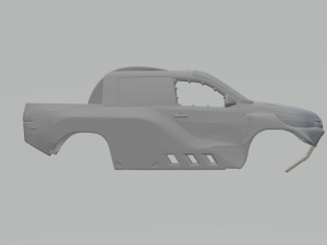 Toyota hilux dakar rally Modello di stampa 3D