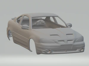 pontiac grand-am 99 Modèles 3D en vedette