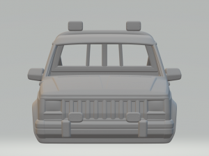 jeep comanche Model do druku 3D
