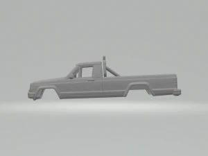 jeep comanche 3D Print Model
