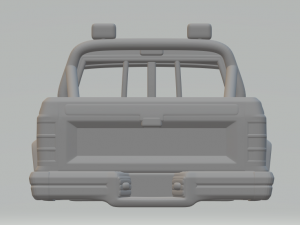 jeep comanche Model do druku 3D