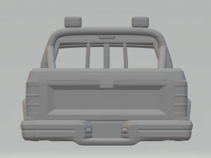 jeep comanche 3D Print Model