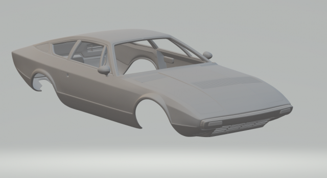 maserati khamsin 3D Print Model .c4d .max .obj .3ds .fbx .stl .blend 