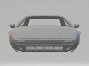 maserati khamsin 3D Print Model