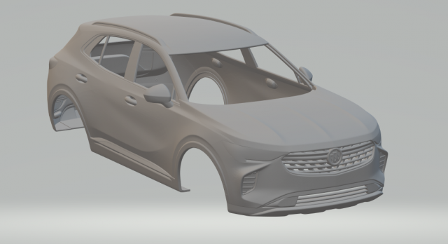 buick envision 3D Print Model .c4d .max .obj .3ds .fbx .stl .blend 
