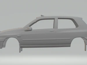 renault clio rally 3D Print Model