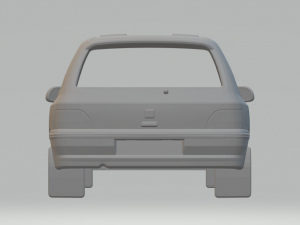 renault clio rally 3D Print Model