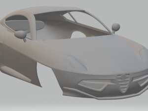 alfa romeo disco 3Dプリントモデル
