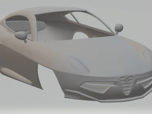 Альфа Ромео дискотека 3D Принт Модель