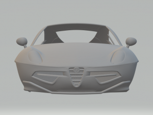 alfa romeo disco Modello di stampa 3D