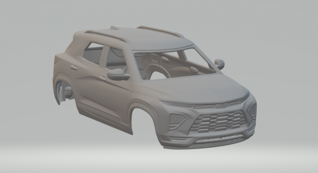chevrolet trailbrazer rs 21 Modello di stampa 3D .c4d .max .obj .3ds .fbx .stl .blend 