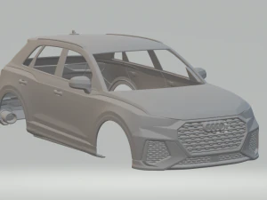 audi rs q3 3D Print Model