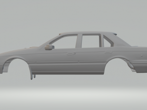 falcon 1988 sedan 3D-Druckmodell