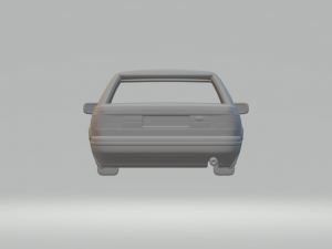 falcon 1988 sedan 3D-Druckmodell