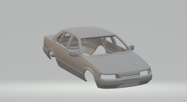 falcon 1988 sedan v2 Modelo de Impressão 3D .c4d .max .obj .3ds .fbx .stl .blend 