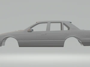 falcon 1988 sedan v2 3D Print Model