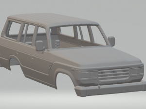 toyota land cruiser j60 1987 Modelo de impresión 3D