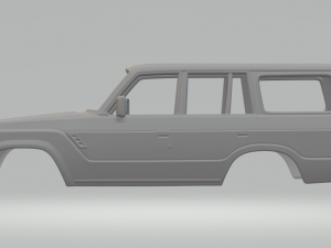 toyota land cruiser j60 1987 3D 프린트 모델