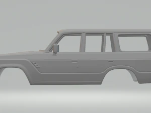 toyota land cruiser j60 1987 3D Print Model