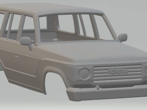 toyota land cruiser j60 1980 Modello di stampa 3D
