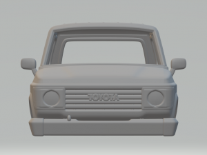 toyota land cruiser j60 1980 3D Print Model
