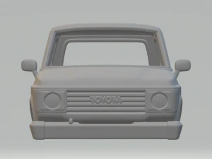 toyota land cruiser j60 1980 3D Print Model