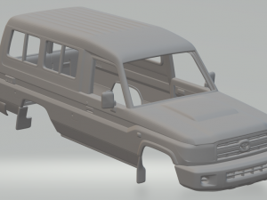 toyota land cruiser wagon 10 Modelo de impresión 3D