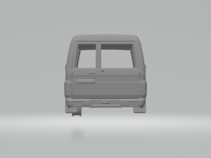 toyota land cruiser wagon 10 3Dプリントモデル
