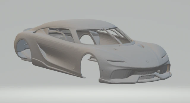 koenigsegg gemera 3D Print Model .c4d .max .obj .3ds .fbx .stl .blend
