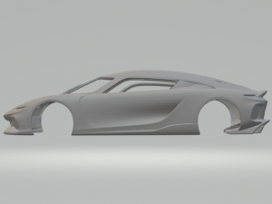 koenigsegg gemera Model Cetak 3D