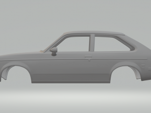 chevrolet chevette usa Model Cetak 3D