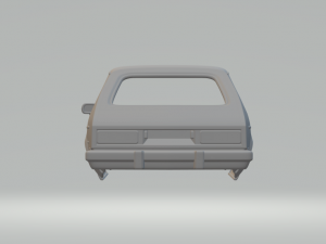 chevrolet chevette usa Model Cetak 3D