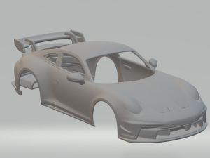porsche 911 gt3 manthey racing 2022 3Dプリントモデル