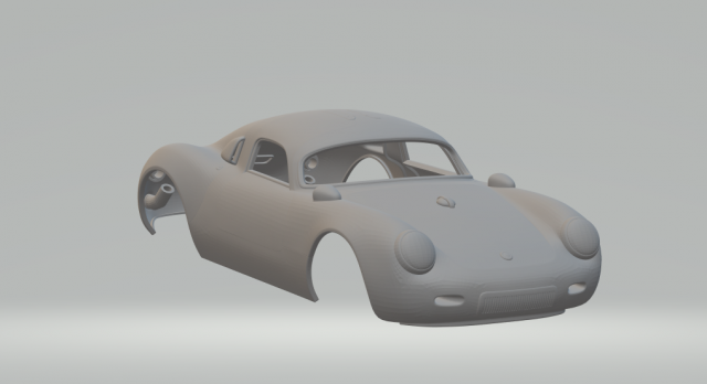 porsche 550 vintech Modelo de Impressão 3D .c4d .max .obj .3ds .fbx .stl .blend 