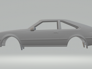 toyota celica mk3 1981 3D Print Model