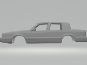 dodge dynasty 1993 3D Baskı Modeli