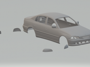 toyota avensis mk1 t220 sedan 1997 v2 3D Print Model