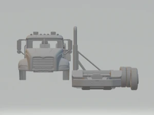 granite 6x2 3D Print Model