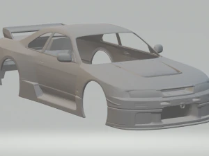 1995 nissan skyline r33 gt-r lm strada Modello di stampa 3D