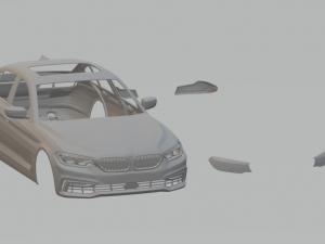 520i 2018 3D Print Model