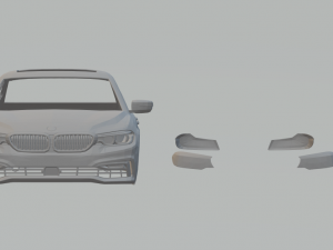 520i 2018 3D Print Model