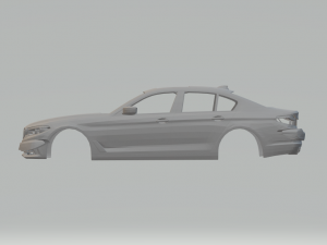 520i 2018 3D Print Model